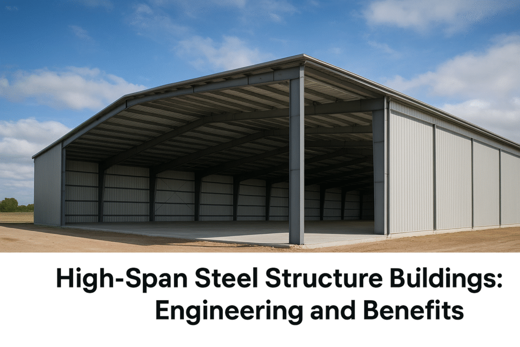 High-Span Steel Structure Buildings: Engineering and Benefits