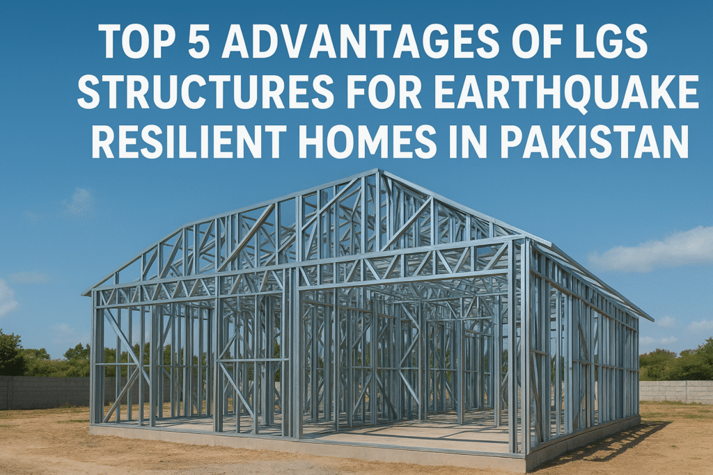 Top 5 Advantages of LGS Structures for Earthquake-Resilient Homes in Pakistan